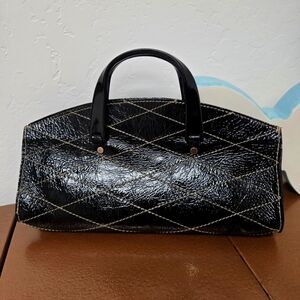 Vintage Made in the USA Black Vin Baker bag